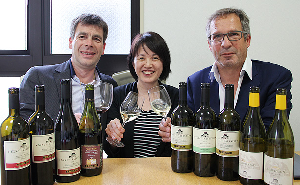 2013年6月7日 サンミケーレ アッピアーノ社 ハンス テルツァー氏来社