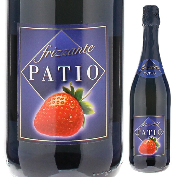パティオ フリッツァンテ フラーゴラ NV ドネリ 750ml  [甘口発泡フレーバードワイン]