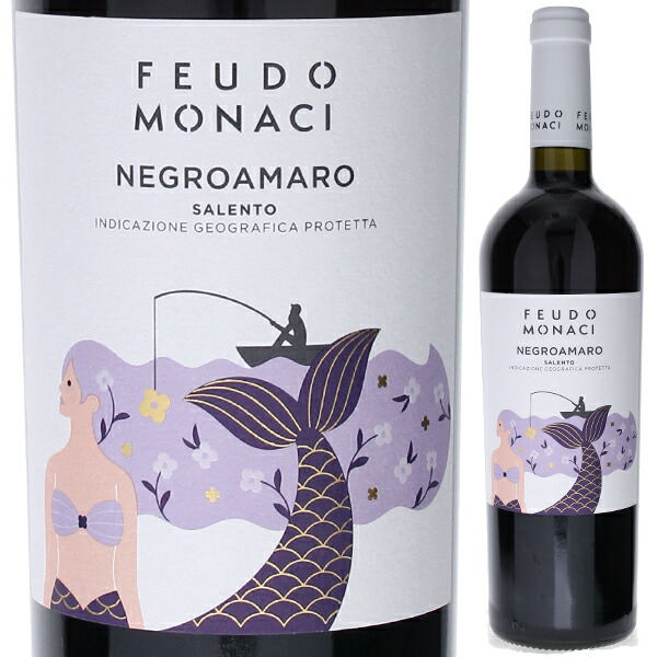 フェウド モナチ ネグロアマーロ サレント 2022 カステッロ モナチ 750ml  [赤]