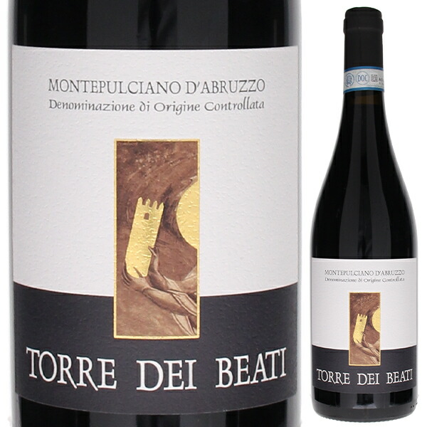 モンテプルチアーノ ダブルッツォ 2022 トッレ デイ ベアーティ 750ml  [赤] オーガニック モンテプルチャーノ