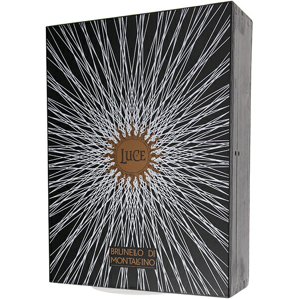 ワイン木箱 ルーチェ ブルネッロ ディ モンタルチーノ　（3本用）  ブルネロ [同梱不可]