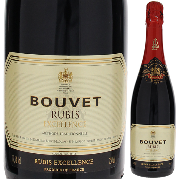 ルビー エクセランス ドゥミ セック NV ブヴェ ラデュベイ 750ml  [発泡赤]