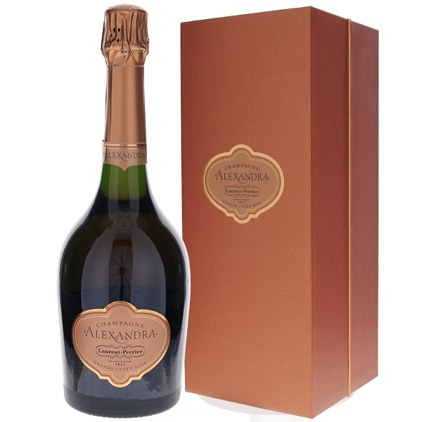 [ギフトボックス入り]シャンパーニュ アレクサンドラ ブリュット ロゼ 2012 ローラン ペリエ 750ml  [発泡ロゼ]