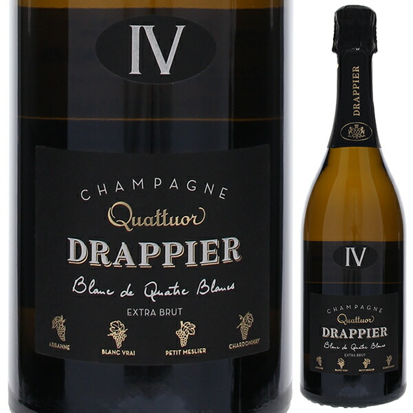 キュヴェ キャトゥール ブラン ド ブラン NV ドラピエ 750ml  [発泡白] 自然派