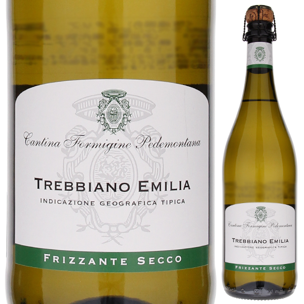トレッビアーノ エミリア フリッツァンテ セッコ NV フォルミージネ ペデモンターナ 750ml  [微発泡白]