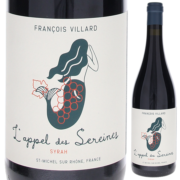 ラペル デ スレーヌ ヴァン ド ペイ デ コリンヌ ローダニエンヌ 2022 ドメーヌ フランソワ ヴィラール 750ml  [赤]