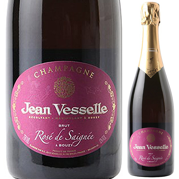 シャンパーニュ ブリュット ロゼ ドゥ セニエ NV ジャン ヴェッセル 750ml  [発泡ロゼ]