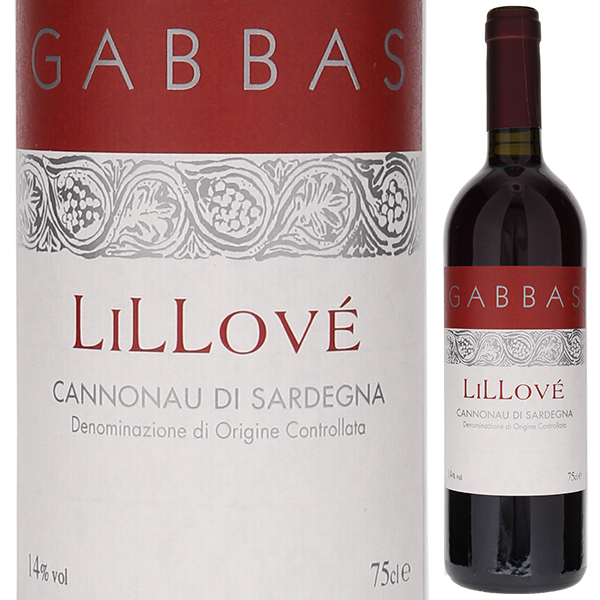 リッローヴェ カンノナウ ディ サルデーニャ 2021 ジュゼッペ ガッバス 750ml  [赤]