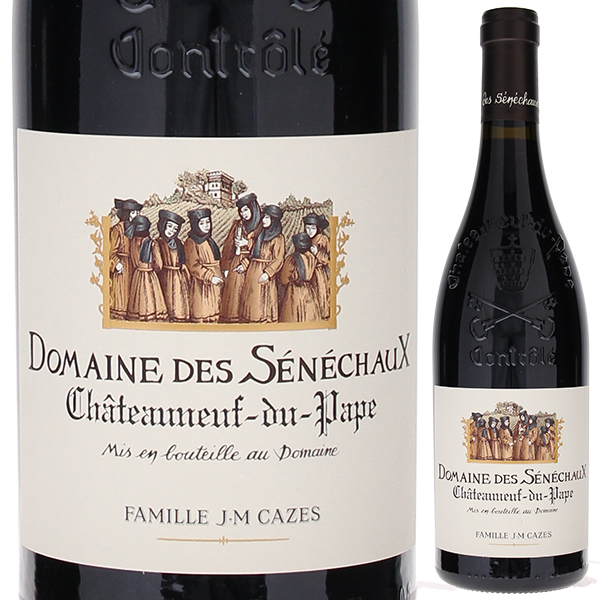 シャトーヌフ デュ パプ ルージュ 2021 ドメーヌ デ セネショー 750ml  [赤]