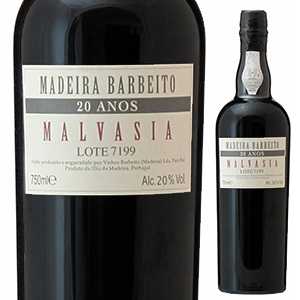 マデイラ マルヴァジア 20年 NV ヴィニョス バーベイト 750ml  [甘口マデイラワイン] マルヴァジーア