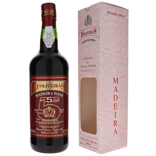 マデイラ 5年 スイート NV ペレイラ ドリヴェイラ 750ml  [甘口マデイラワイン]