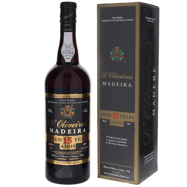 マデイラ 15年 ドライ NV ペレイラ ドリヴェイラ 750ml  [マデイラワイン]