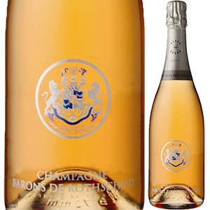 ブリュット ロゼ NV シャンパーニュ バロン ド ロートシルト 750ml  [発泡ロゼ]