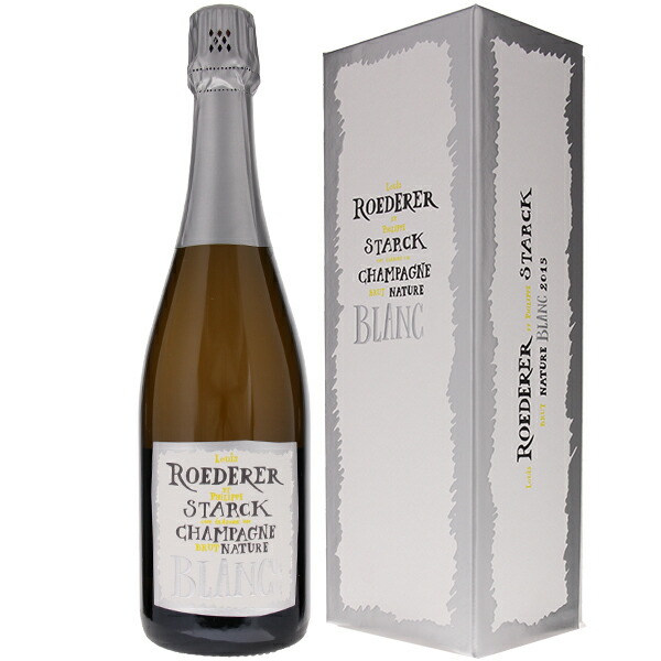 [ギフトボックス入り]ブリュット ナチュール フィリップ スタルク ボックス 2018 ルイ ロデレール 750ml  [発泡白]