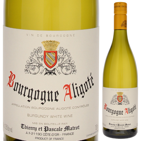 ブルゴーニュ アリゴテ 2021 マトロ 750ml  [白]