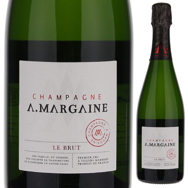 ブリュット プルミエ クリュ NV A.マルゲーヌ 750ml  [発泡白]