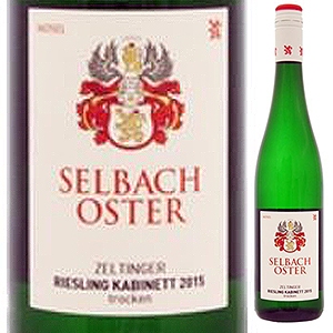 ツェルティンガー カビネット トロッケン 2019 ゼルバッハ オスター 750ml  [白] スクリューキャップ