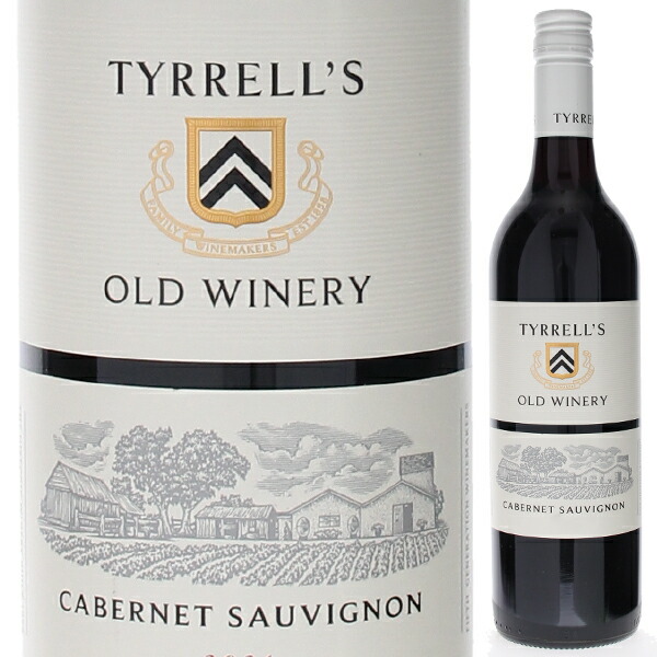 オールド ワイナリー カベルネ ソーヴィニヨン メルロ 2022 ティレルズ 750ml  [赤] スクリューキャップ