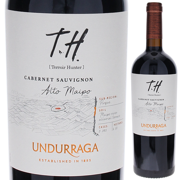 テロワール ハンター カベルネ ソーヴィニヨン マイポ 2023 ウンドラーガ 750ml  [赤]