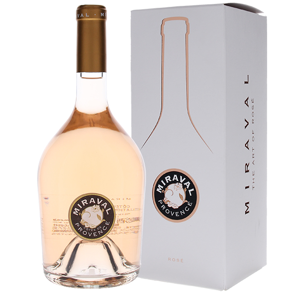 [ギフトボックス入り]ミラヴァル ロゼ コート ド プロヴァンス 2024 ピット アンド ペラン 750ml  [ロゼ] 3月11日NIKKEIプラス1　桜色のワイン