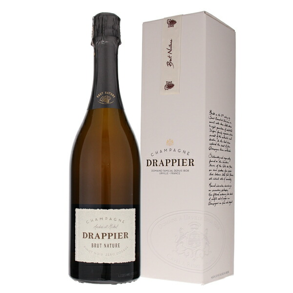 [ギフトボックス入り]ブリュット ナチュール NV ドラピエ 750ml  [発泡白] 自然派