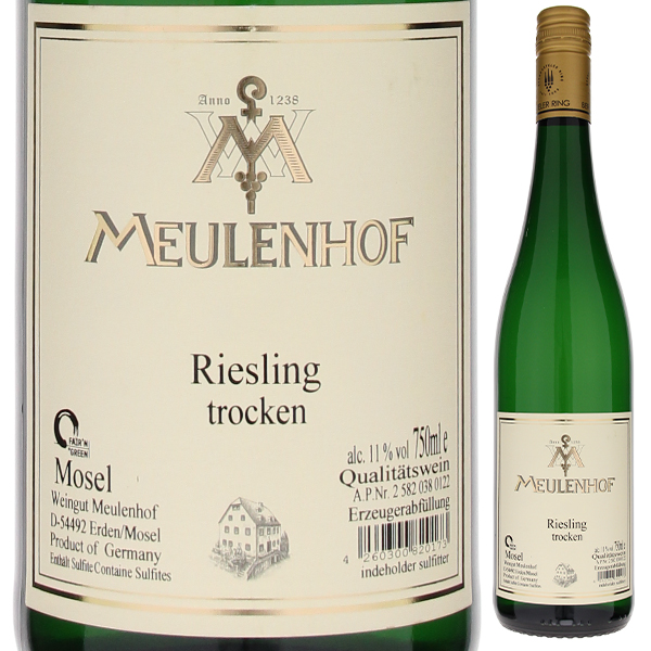 リースリング トロッケン 2024 モイレンホフ 750ml  [白]