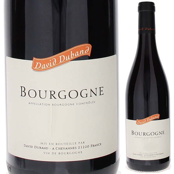 ブルゴーニュ ルージュ 2023 ドメーヌ ダヴィド デュバン 750ml  [赤]