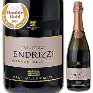 ブリュット ロゼ 2009 エンドリッツィ 750ml  [発泡ロゼ] サクラアワード2019 ダブルゴールド