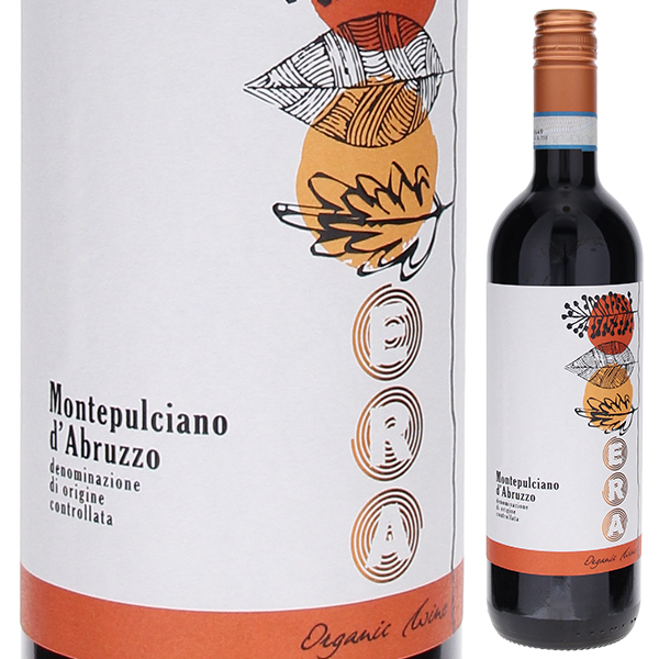 エラ モンテプルチアーノ ダブルッツォ オーガニック 2022 アウローラ 750ml  [赤] オーガニック モンテプルチャーノ