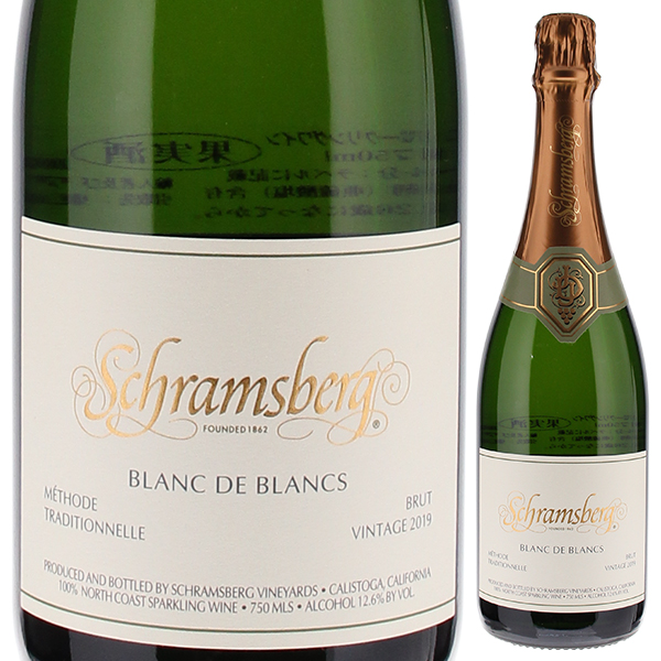 ブラン ド ブラン ノース コースト 2022 シュラムスバーグ ヴィンヤーズ 750ml  [発泡白]