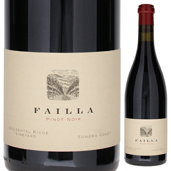 ピノ ノワール オクシデンタル リッジ ソノマ コースト 2023 フェイラ ワインズ 750ml  [赤]