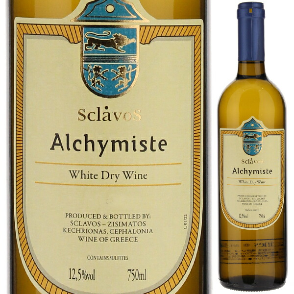 アルシミスト ホワイト ドライ ワイン 2022 ドメーヌ スクラヴォス 750ml  [白] 自然派