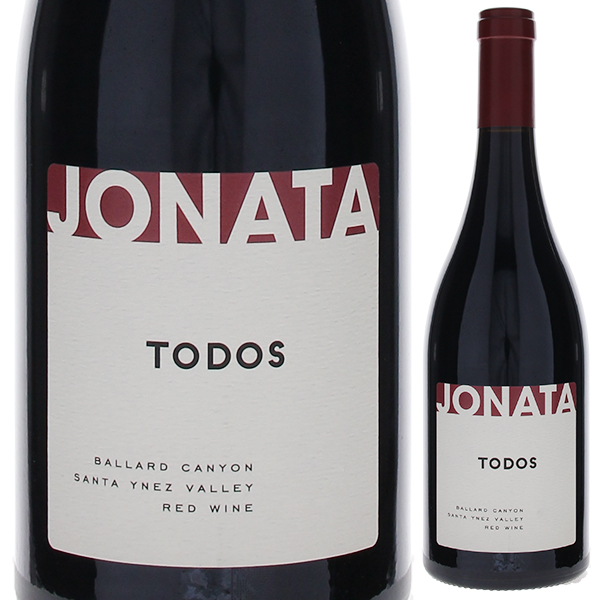 トドス レッド ワイン バラード キャニオン サンタ イネズ ヴァレー 2019 ホナータ ワインズ 750ml  [赤]