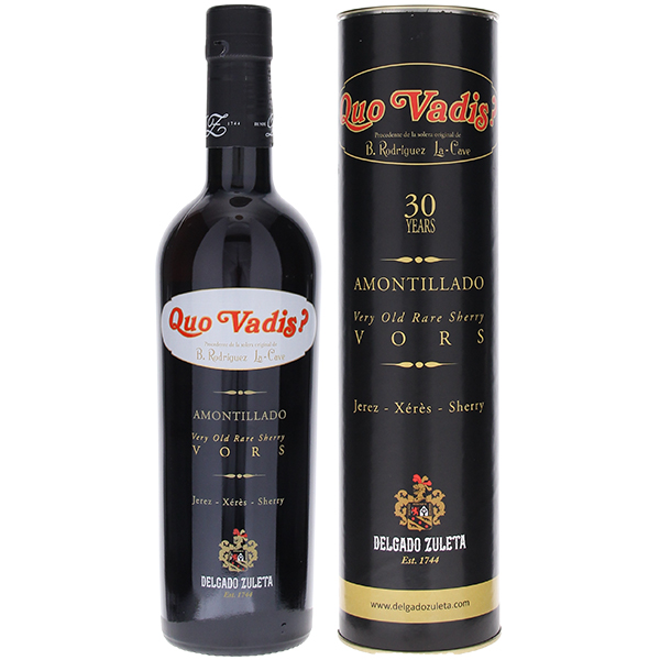 500ml アモンティリャード ムイ ビエホ クオ ヴァディス ロドリゲス ラ カーヴ NV デルガド スレタ  [シェリー] シェリー