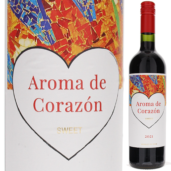アロマ デ コラソン スウィート ガルナッチャ 2022 アネコープ 750ml  [甘口赤]