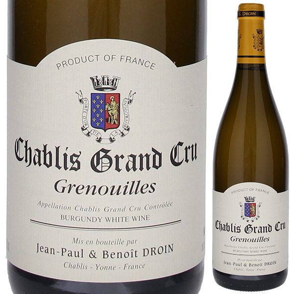 シャブリ グラン クリュ グルヌイユ 2023 ジャン ポール エ ブノワ ドロワン 750ml  [白]