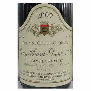 モレ サン ドニ プルミエ クリュ クロ ラ リオット 2023 ドメーヌ オドゥール コカール 750ml  [赤]