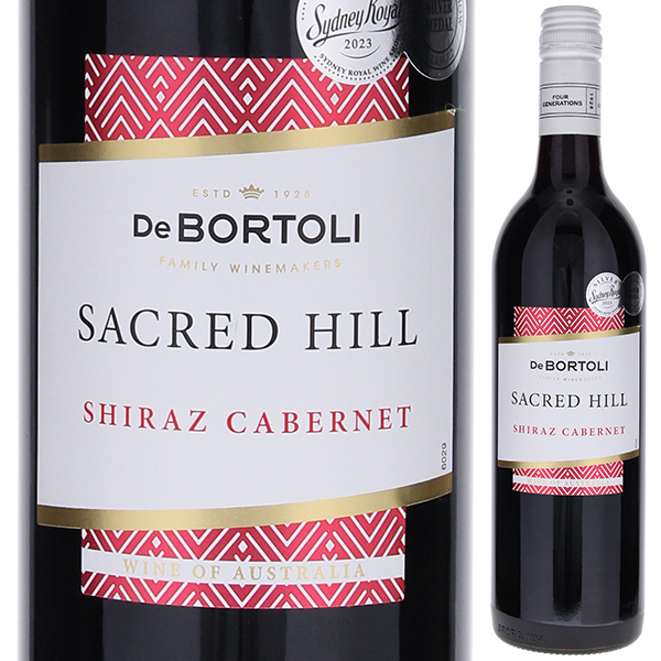 セークレッドヒル シラーズ カベルネ 2022 デ ボルトリ 750ml  [赤] スクリューキャップ