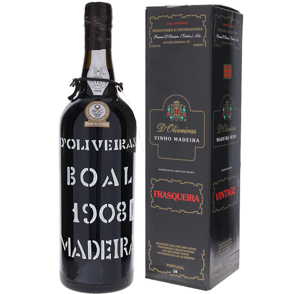 マデイラ ブアル 1908 ペレイラ ドリヴェイラ 750ml  [マデイラ]