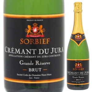 ソルビエ クレマン デュ ジュラ ブリュット NV ソルビエ 750ml  [発泡白]