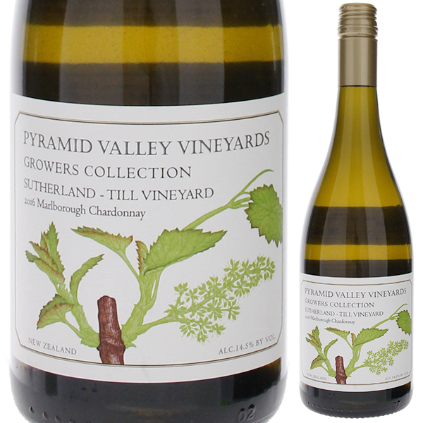 サザーランド ティル マールボロ シャルドネ 2016 ピラミッド ヴァレー ヴィンヤーズ 750ml  [白]