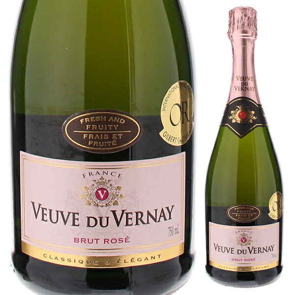 ヴーヴ デュ ヴェルネ ロゼ NV クリテール 750ml  [発泡ロゼ]