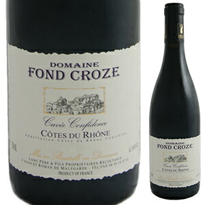 キュヴェ コンフィダンス 2023 フォン クローズ 750ml  [赤]