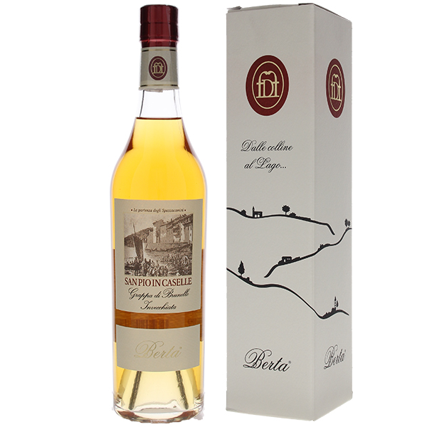 500ml サン ピオ イン カゼッレ グラッパ ディ ブルネッロ NV ベルタ  [グラッパ] ブルネロ