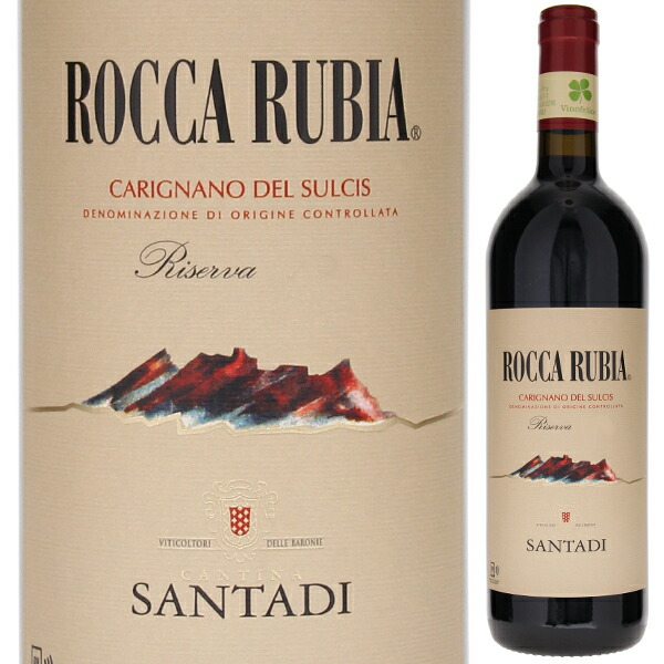 ロッカ ルビア カリニャーノ デル スルチス リゼルヴァ 2022 サンターディ 750ml  [赤]