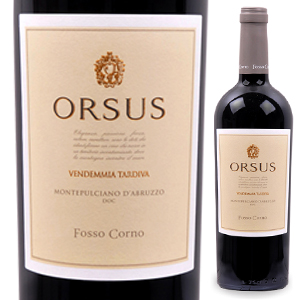 オルスス モンテプルチアーノ ダブルッツォ コッリーネ テラマーネ 2021 フォッソ コルノ 750ml  [赤] モンテプルチャーノ
