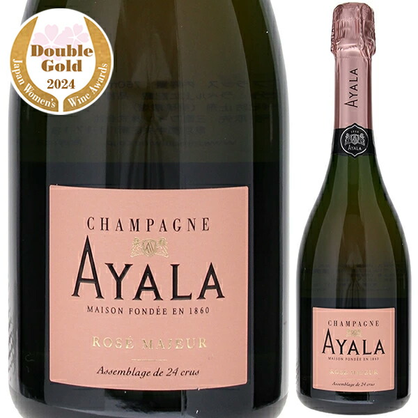 シャンパーニュ ロゼ マジュール NV アヤラ 750ml  [発泡ロゼ]