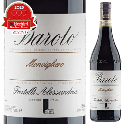 バローロ モンヴィリエーロ 2020 フラテッリ アレッサンドリア 750ml  [赤]