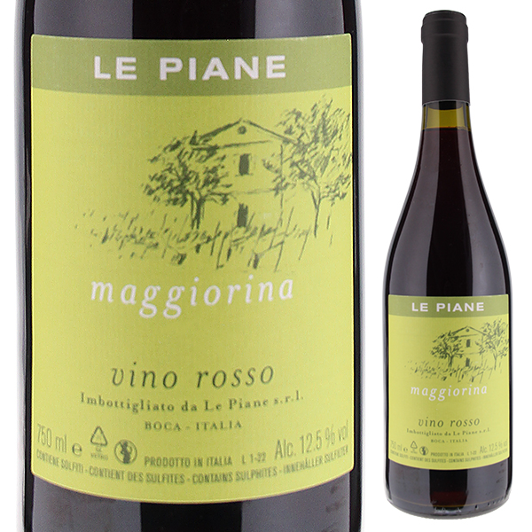 コッリーネ ノヴァレージ ラ マッジョリーナ 2021 レ ピアーネ 750ml  [赤] 自然派