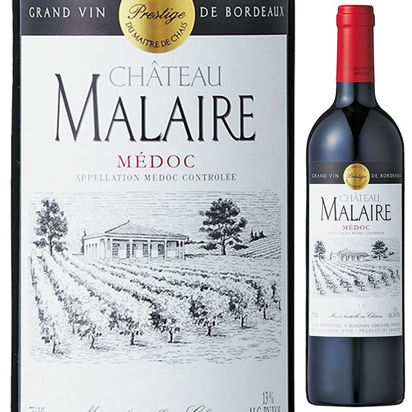 シャトー マレール 2012 (レ ドメーヌ セー ジェー エール) 750ml  [赤]